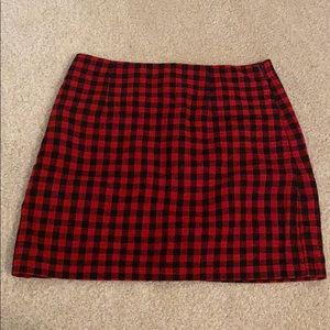 Plaid skirt
